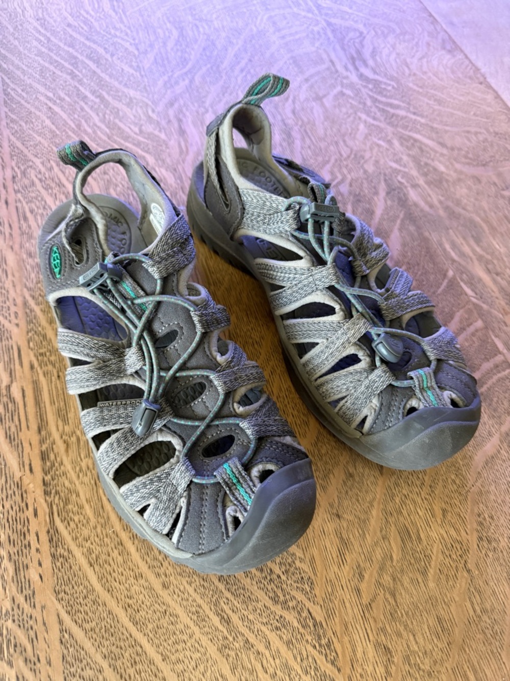 Grey Keen Whisper sandals - size 7.5 women’s